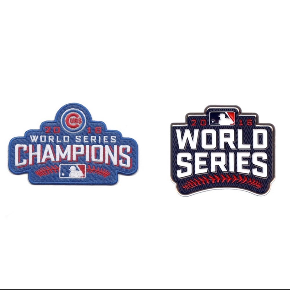 Chicago Cubs 2016 World Series Patch Collection